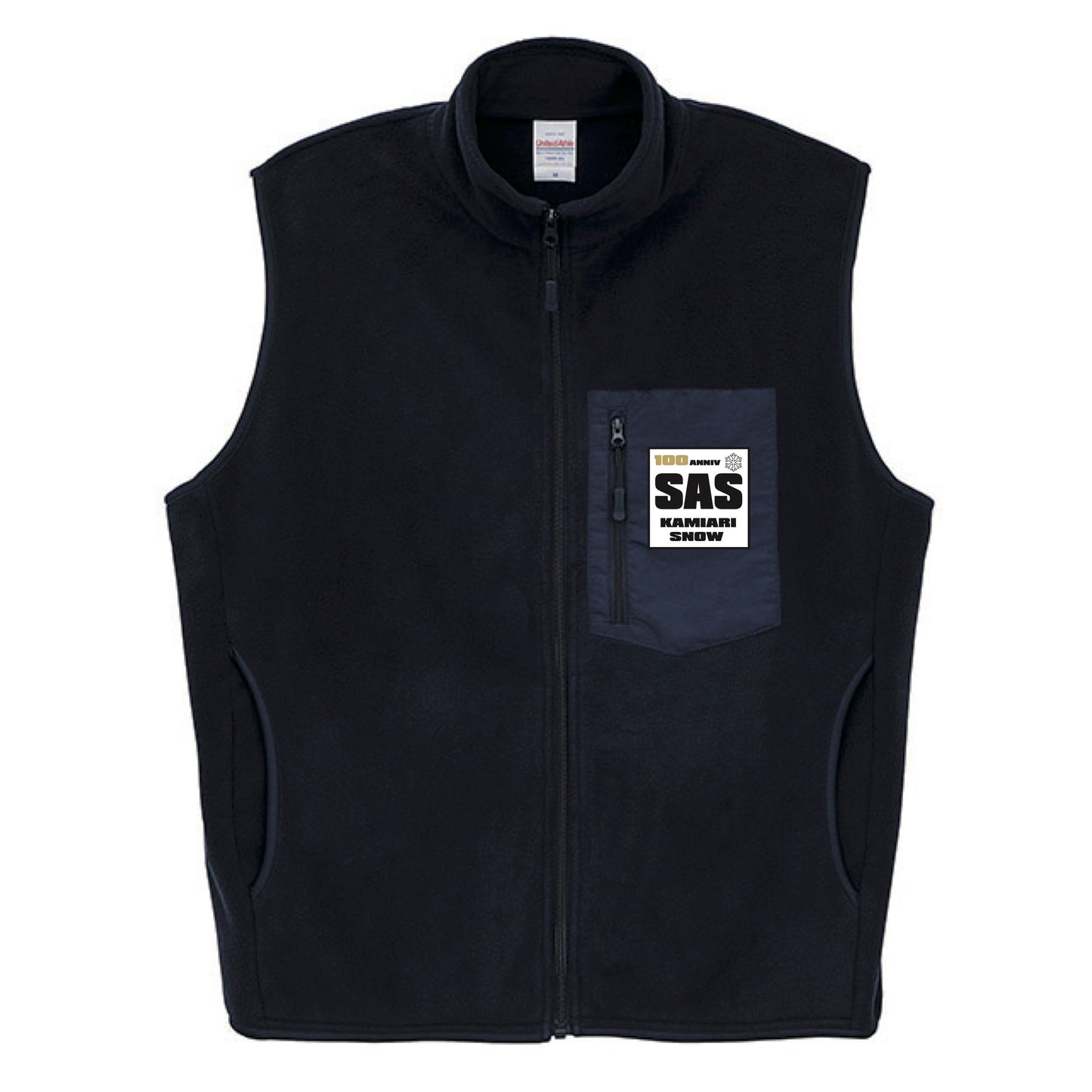 7099_SAS_フリースベスト_ネイビー