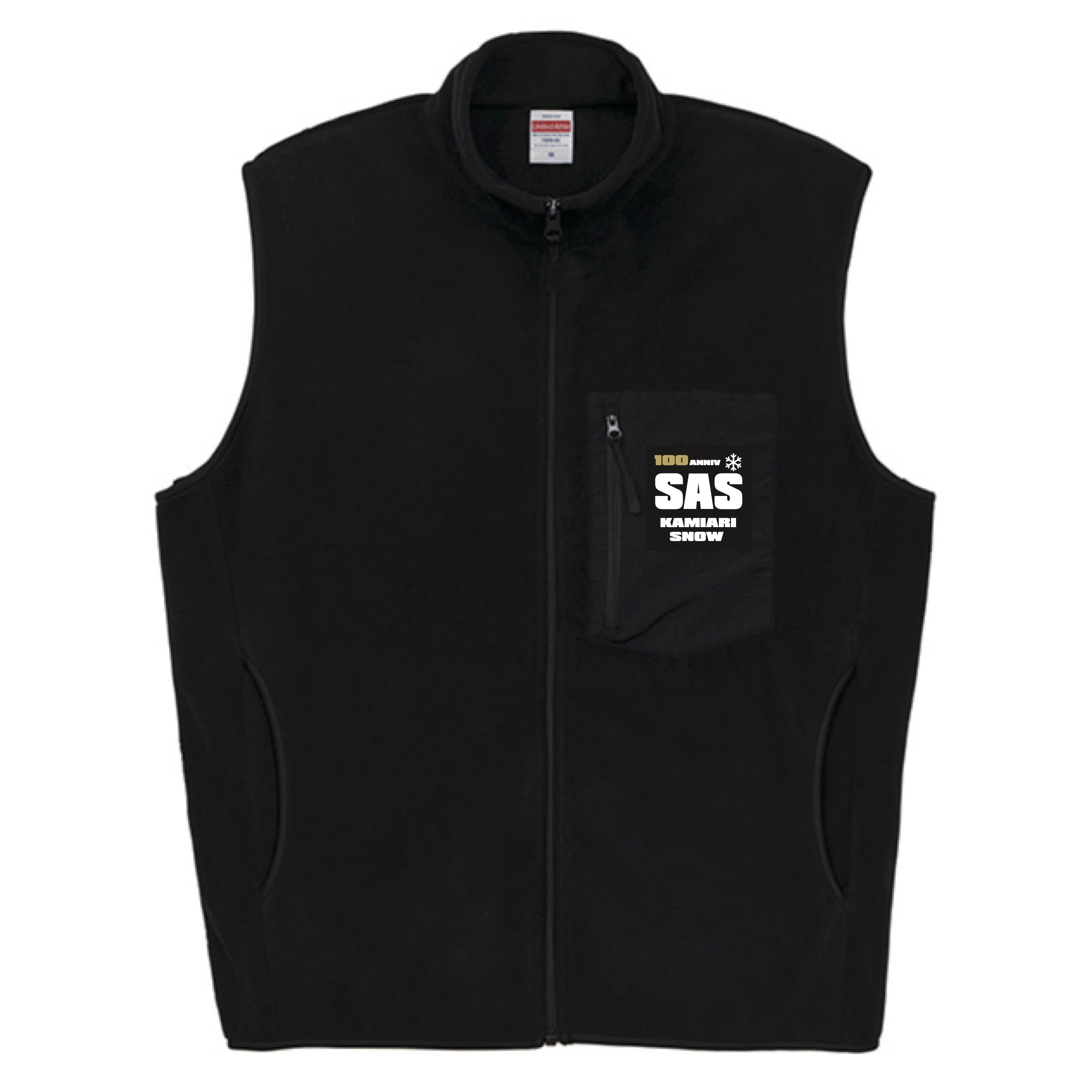 7099_SAS_フリースベスト_ブラック – SAS KAMIARI SNOW