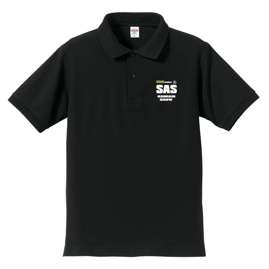 5050_SAS_ポロシャツ_ブラック